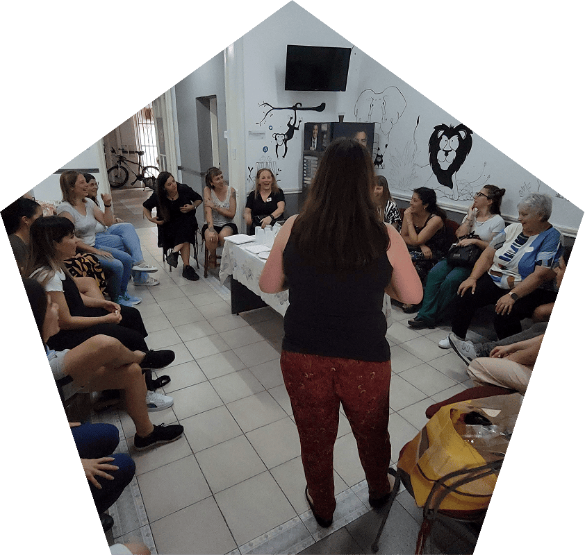 El equipo reunido en el nuevo espacio